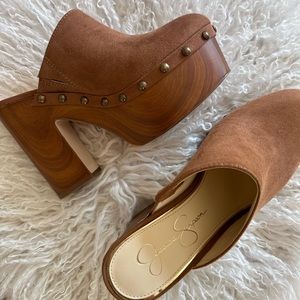 Jessica Simpson Platform Mules / Clogs